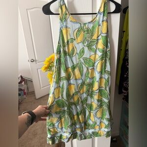 Lemon Print Dress
